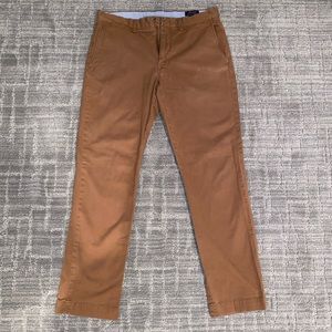 Polo Ralph Lauren Stretch Straight Fit Chino Men’s 32/32 Dark Khaki Brown